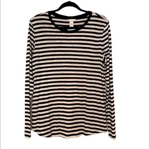 NWT H&M Striped Long Sleeve Tshirt